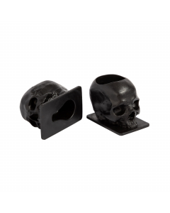 Bag of 200 Saferly Skull 16mm Ink Cups - Black