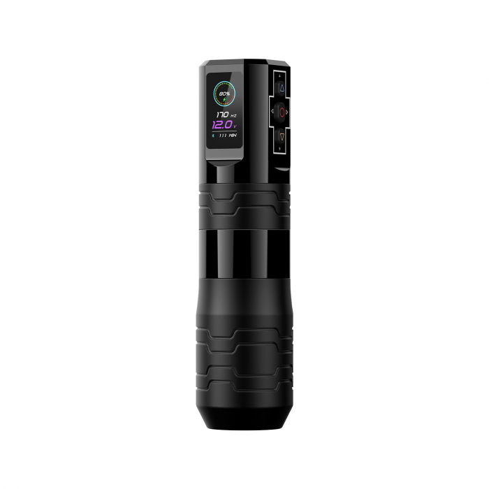 EZ P3 Pro Turbo Wireless Tattoo Pen with Additional Battery - Black