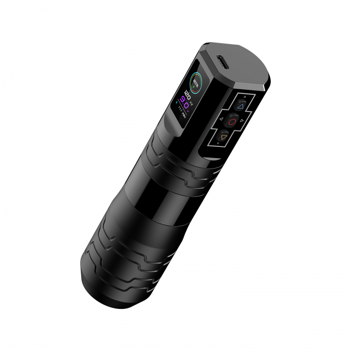 EZ P3 Pro Turbo Wireless Tattoo Pen with Additional Battery - Black