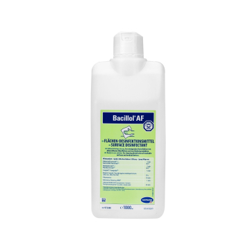 Bacillol AF Surface Disinfectant bottle 1000ml for medical and washable surfaces.