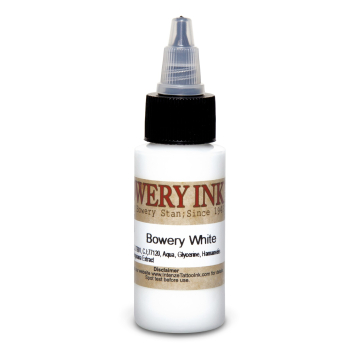 Intenze Bowery Ink by Stan Moskowitz White 30ml (1oz) Intenze Bowery Ink by Stan Moskowitz White 30ml (1oz)