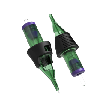 Ghost HEX Tattoo Needle Cartridges - Bugpin Liner Long Taper, Box of 20
