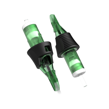 Ghost HEX Needle Cartridges - Soft Edge Magnum Long Taper, Box of 20