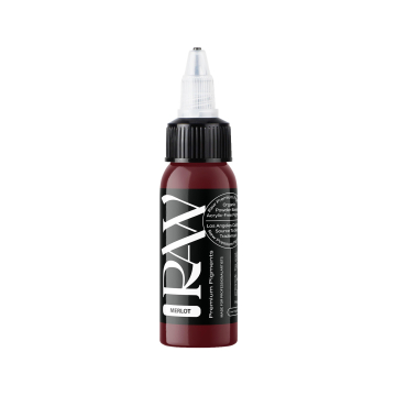 Raw Premium Pigments - Merlot Tattoo Ink 30ml
