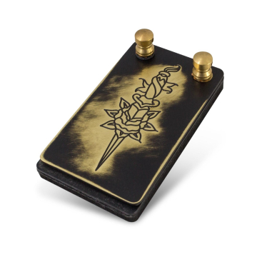 REFURBISHED - Engraved Tattoo Foot Pedal - Dagger