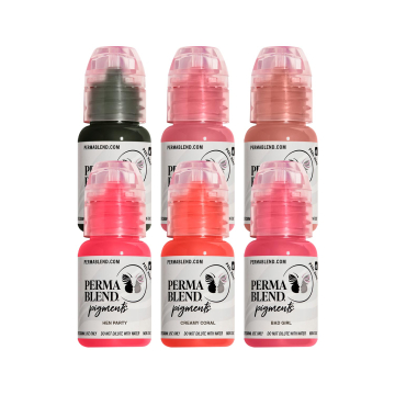 Perma Blend - Inga Babitskaya Lips Set - Complete Set of 6 x 15ml