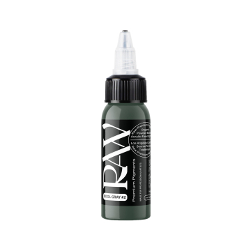 Raw Premium Pigments - Cool Gray #2 Tattoo Ink 30ml