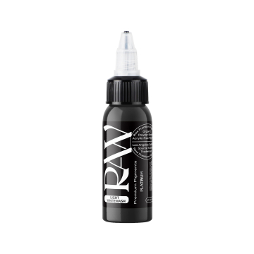 Raw Pigments Platinum - Light Whitewash Tattoo Ink - 30ml