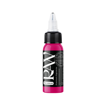 Raw Premium Pigments - Pink Cadillac Tattoo Ink 30ml