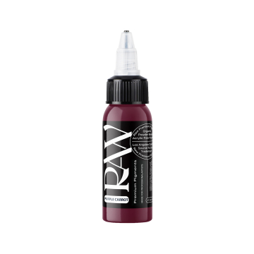 Raw Premium Pigments - Purple Carrot Tattoo Ink 30ml