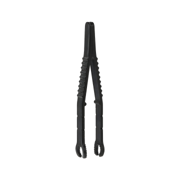 Saferly Medical Sterilized Round Tweezers - Case of 25