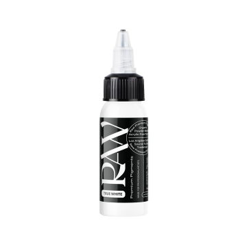 Raw Premium Pigments - True White Tattoo Ink 30ml