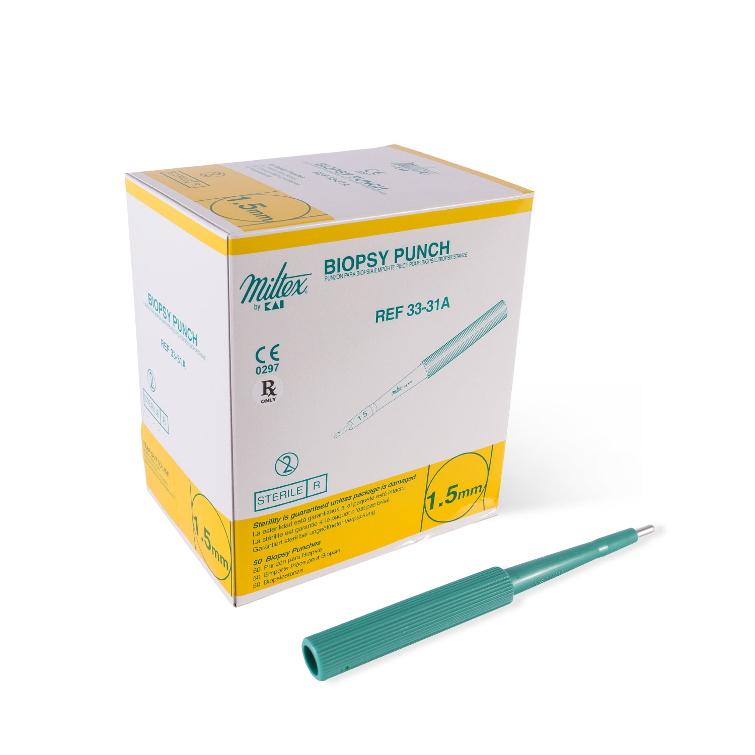 Punzone Biopsia - Sterile - Miltex (1,5 Mm) Ancoraggio (2 Mm - Foto 6
