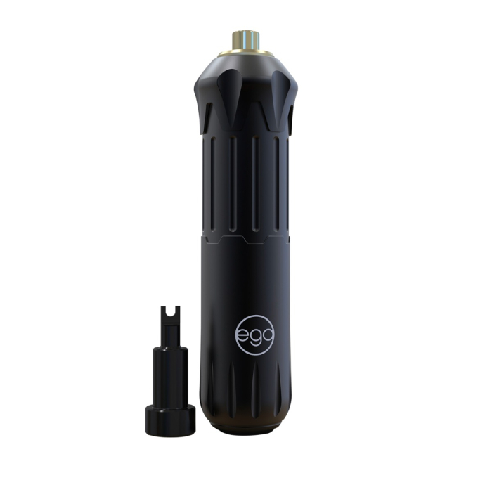 【タトゥーマシン】EGO Switch V2 Pen REFURBISHED - EGO Switch Pen-Style Rotary Machine V2 - Black / Black
