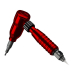 Cheyenne Hawk Spirit Drive + Grip Package in Red