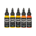 Platinum by Dynamic Tattoo Ink - Fire Set 5x 30 ml