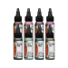 Complete Set of 8 Eternal Ink Gia Rose Nightshades 30 ml (1 oz)