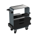 Impala Workstation by Kwadron - Grey