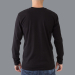 Luxury Hustle Wear Long Sleeve T-Shirt El Whyner 'Can't Knock The Hustle' in Black