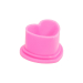 Bag of 500 Saferly Heart  Ink Cups - Pink