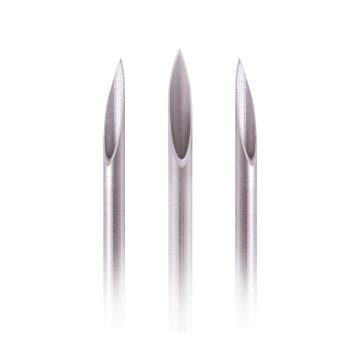 Box of 50 Killer Ink Precision STRAIGHT Piercing Needles (4g-8g)