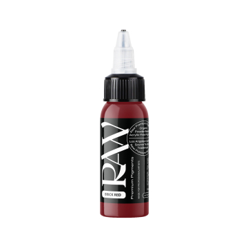 Raw Premium Pigments - Brick Red Tattoo Ink 30ml