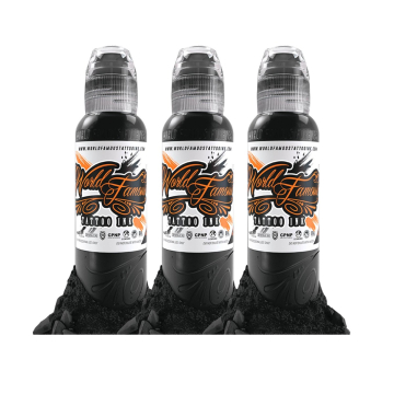 Complete Set of 3 World Famous Ink Charcoal Greywash Set