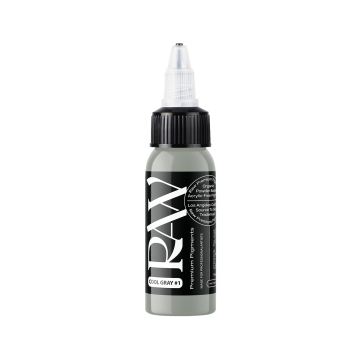 Raw Premium Pigments - Cool Gray #1 Tattoo Ink 30ml