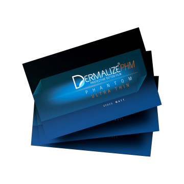 Pack of seven Dermalize Phantom ultra thin protective tattoo film sheets.