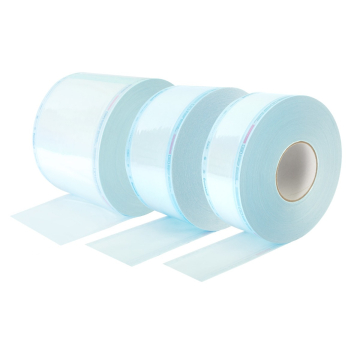 EuroSteril sterilisation reel rolls for medical packaging and sterilization.