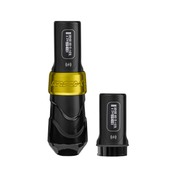 REFURBISHED - FK Irons Flux Max with 2x PowerBolt II - 4.0 mm Stroke - Gold / Stealth