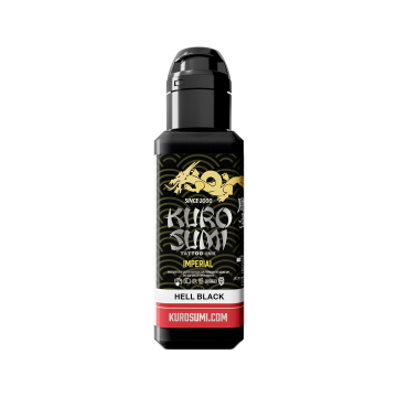 Kuro Sumi Imperial Tattoo Ink - Hell Black 44 ml