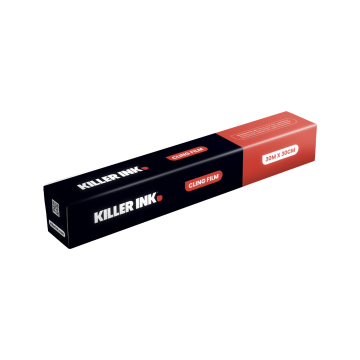 Killer Ink Easy Cut Cling Film box with snake image 30cm by 30m