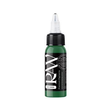 Raw Premium Pigments - Leaf Green Tattoo Ink 30ml