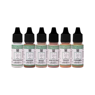 Li Pigments x Victoria Felicia 3D Areola Pigment Set - 6x 10ml