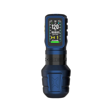 Ozer X Channel Wireless Tattoo Machine - Blue