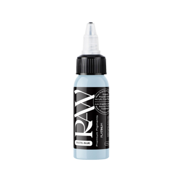 Raw Pigments Platinum - Pastel Blue Tattoo Ink - 30ml