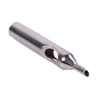 316 Stainless Steel Round "Cut Back" Shader Tattoo Tip