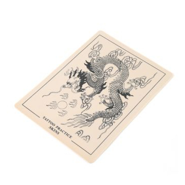 Dragon Design Tattoo Practice Skin