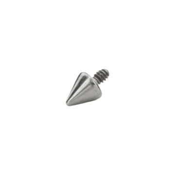 Tilum Titanium Cone Spike Top with Internal Threading
