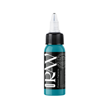 Raw Premium Pigments - Turquoise Tattoo Ink 30ml