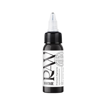 Raw Premium Pigments - Vantage Black Tattoo Ink 30ml