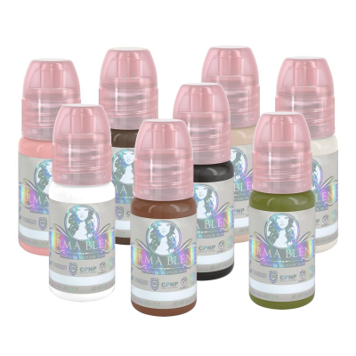 Perma Blend - Areola Kit - Complete Set of 8 x 15ml