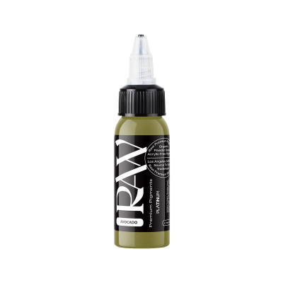 Raw Pigments Platinum - Avocado Tattoo Ink - 30ml