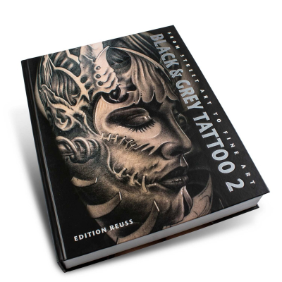 Black & Grey Tattoo Book: 2 - Edition Reuss