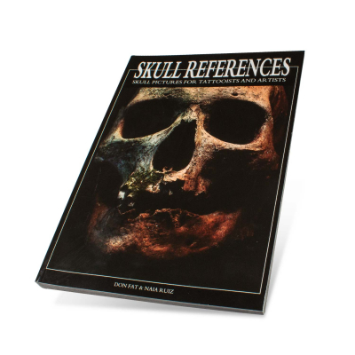 REFURBISHED - Skull References Book by Don Fat