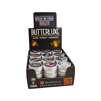 Butterluxe - Box of 36 Pick 'N' Mix Balm 15 ml