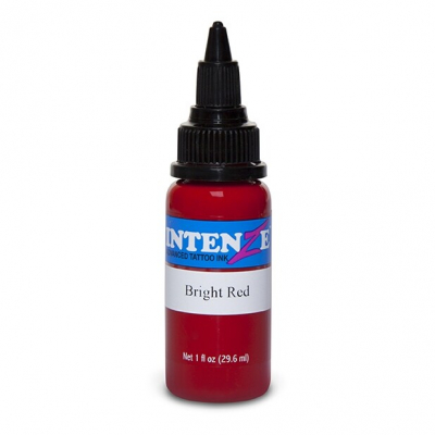 Intenze Ink Basic Bright Red 30ml (1oz)