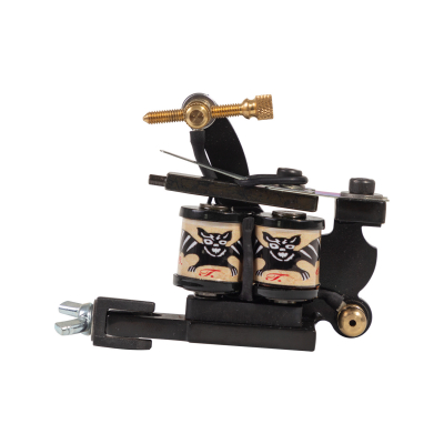 REFURBISHED - Bristol Tattoo Club Tattoo Machine - Les Skuse Shield - Shader