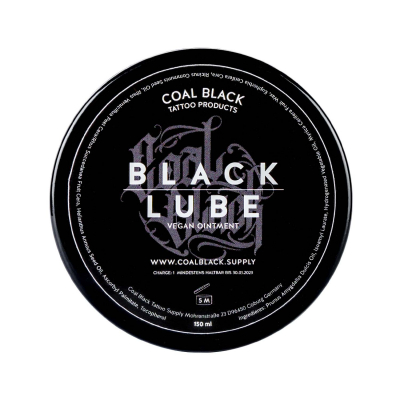 Coal Black - Black Lube Vegan Tattoo Ointment 120 g